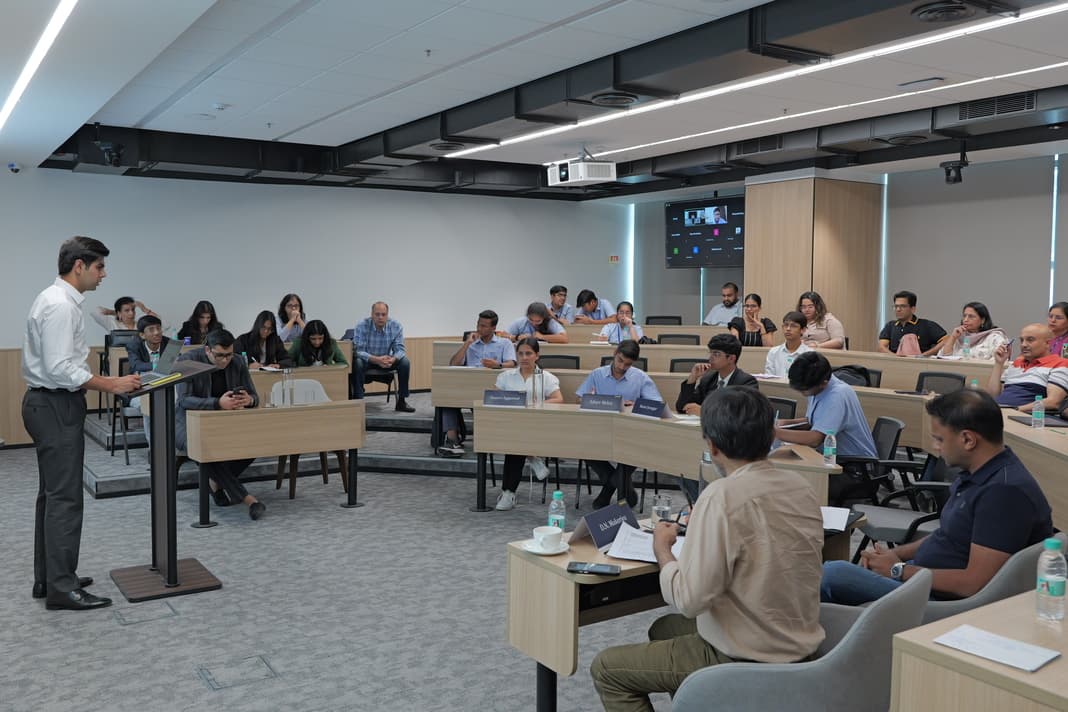 Students participating in Sharkathon